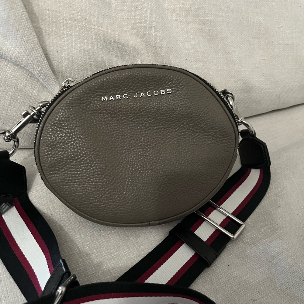 Marc Jacobs Olive Round Crossbody Bag
